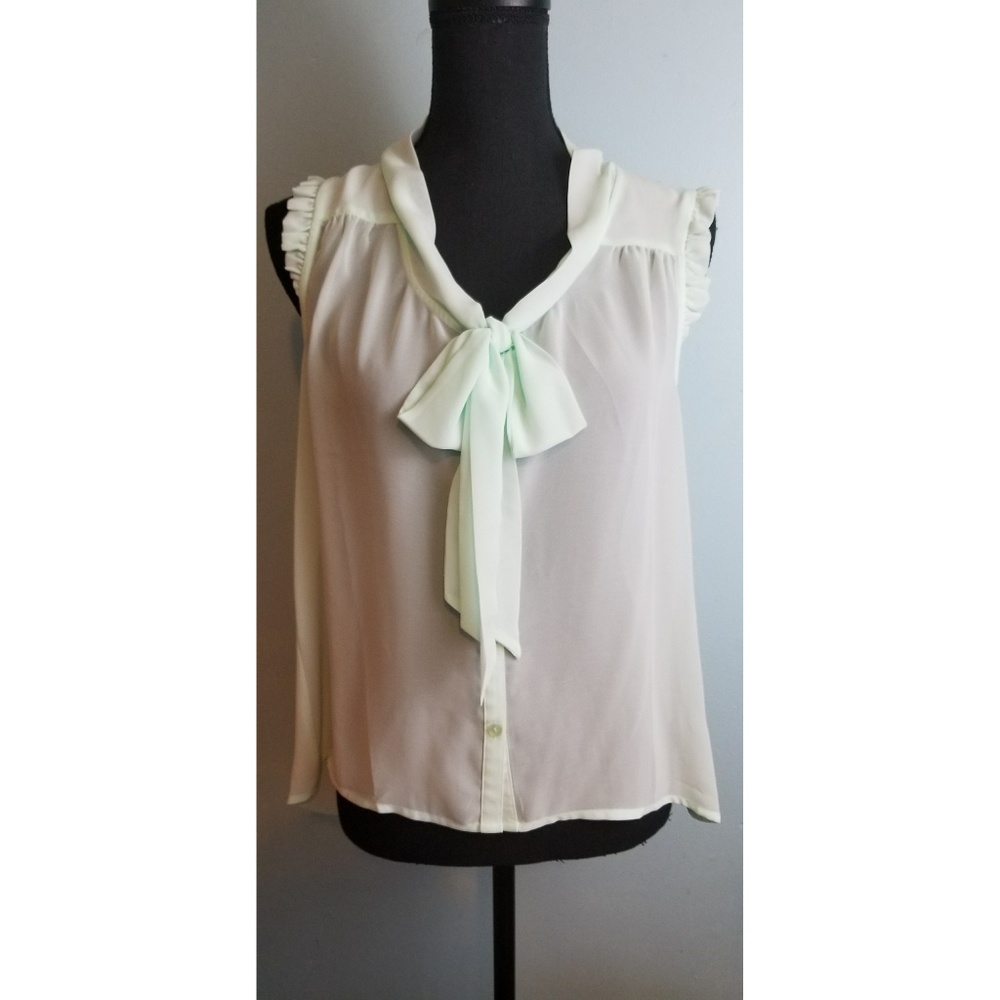 Ruffle Sleeve Blouse